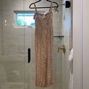 Madewell Floral Jumpsuit